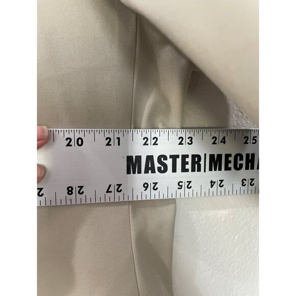 Express Design Studio Men's Sport Coat Blazer Two Button Beige Cotton size 44 R - Picture 8 of 8